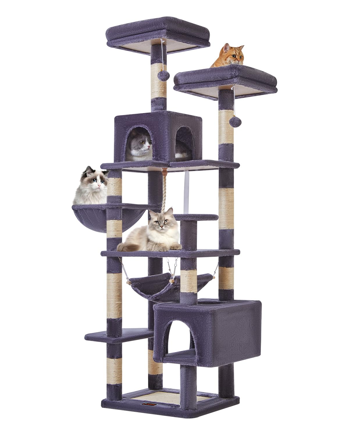 Amazon.co.jp: Taoqimiao キャットツリー 71インチ キャットツリー